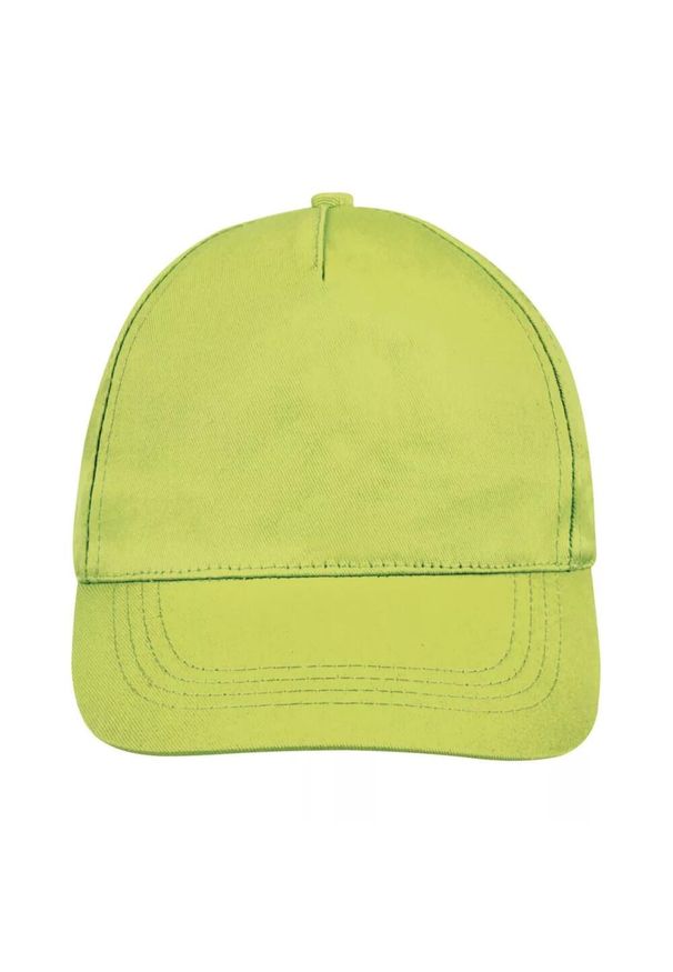 SOL'S - Buzz 5 Panel Baseball Cap. Kolor: zielony
