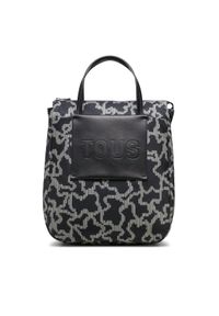 Tous - TOUS Plecak Mochila K Pix Soft 2001851551 Czarny. Kolor: czarny. Materiał: materiał