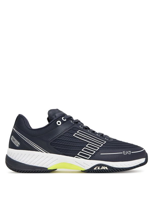 EA7 Emporio Armani Sneakersy X8X242 XK438 MZ069 Niebieski. Kolor: niebieski. Materiał: materiał