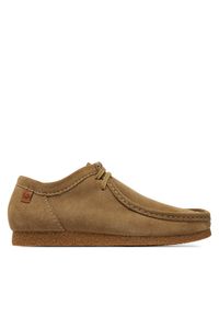 Clarks Półbuty Shacre Ii Run 26159434 Brązowy. Kolor: brązowy. Materiał: skóra