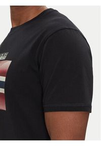 Napapijri T-Shirt S-Lari NP0A4IE59411 Czarny Regular Fit. Kolor: czarny. Materiał: bawełna #2
