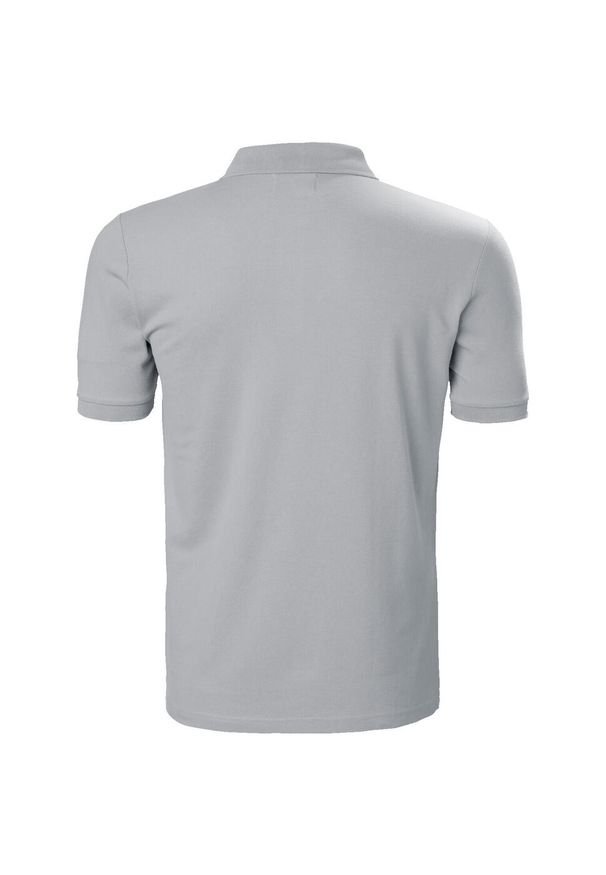 Polo Helly Hansen Malcesine. Typ kołnierza: polo. Kolor: szary. Materiał: bawełna