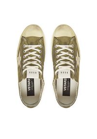 GOLDEN GOOSE Trampki MF00129.F003417.35817 Khaki. Kolor: brązowy. Materiał: skóra, zamsz