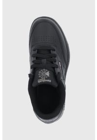 Reebok Classic buty skórzane dziecięce BS6165.B kolor czarny. Nosek buta: okrągły. Zapięcie: sznurówki. Kolor: czarny. Materiał: skóra. Model: Reebok Classic #4
