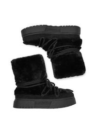 DeeZee Śniegowce HX24020-1 Czarny. Kolor: czarny. Materiał: materiał #6