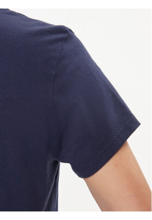 Levi's® T-Shirt Perfect 85341-0064 Granatowy Regular Fit. Kolor: niebieski. Materiał: bawełna