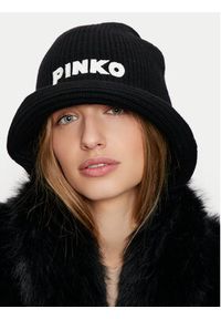 Pinko - PINKO Kapelusz 104314 A26I Czarny. Kolor: czarny. Materiał: materiał #4