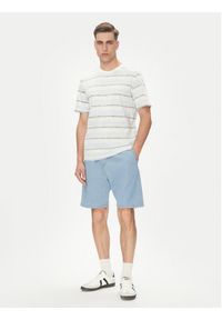 Jack & Jones - Jack&Jones Szorty jeansowe Tony 12270251 Niebieski Relaxed Fit. Kolor: niebieski. Materiał: bawełna