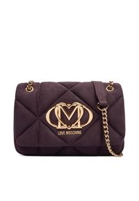 Love Moschino - Torebka LOVE MOSCHINO. Kolor: fioletowy