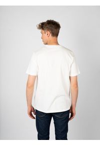 Diesel T-shirt "T-Just" | A12964-0KKAJ | Mężczyzna | Biały. Okazja: na co dzień. Kolor: biały. Materiał: bawełna. Długość: długie. Wzór: nadruk. Styl: klasyczny, elegancki, casual #5
