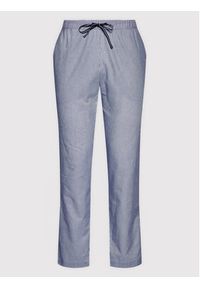 Seidensticker Spodnie piżamowe 12.120080 Granatowy Regular Fit. Kolor: niebieski. Materiał: bawełna #5