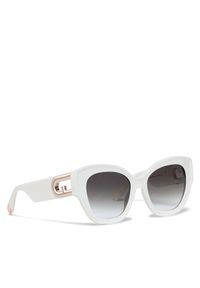 Okulary przeciwsłoneczne Furla. Kolor: biały #1