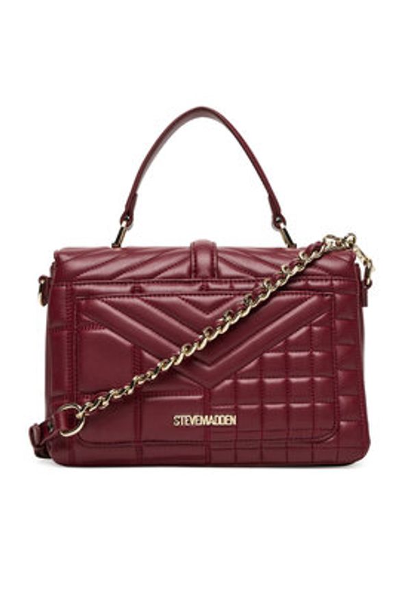 Steve Madden Torebka Bplais SM13001817 Bordowy. Kolor: czerwony. Materiał: skórzane