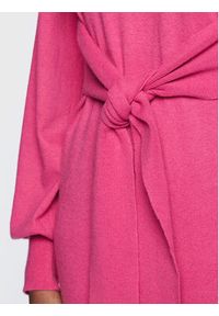 Ted Baker Sukienka dzianinowa Essya 266256 Różowy Regular Fit. Kolor: różowy. Materiał: wiskoza