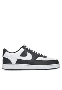 Nike Sneakersy Court Vision LO HM9862 Czarny. Kolor: czarny. Materiał: skóra. Model: Nike Court #1