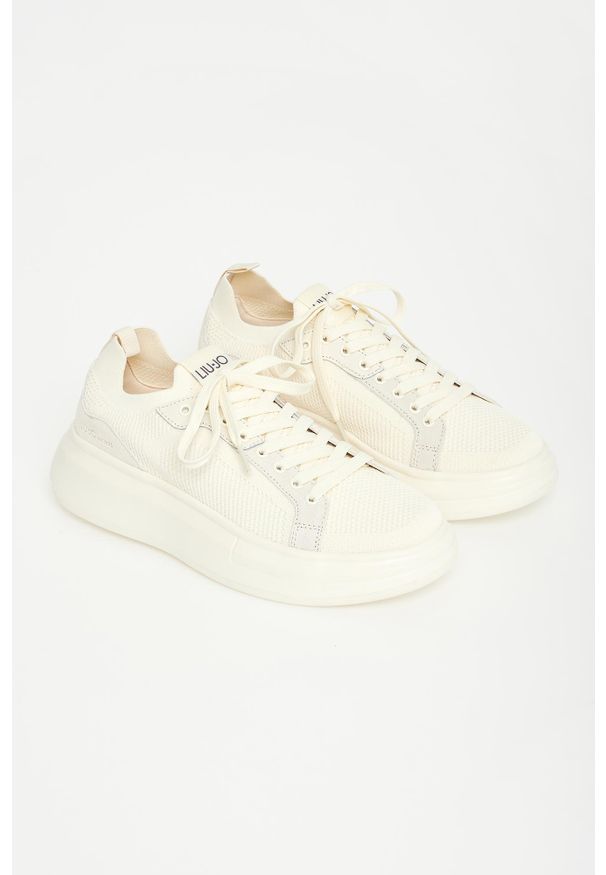 Liu Jo - Sneakersy męskie skórzane LIU JO. Materiał: skóra