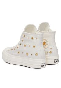 Converse Trampki Chuck Taylor All Star Heathered Glam A16892C Écru. Kolor: kremowy. Materiał: materiał #3