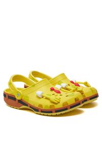 Crocs Klapki Spongebob Classic Clog 209824 Żółty. Kolor: żółty
