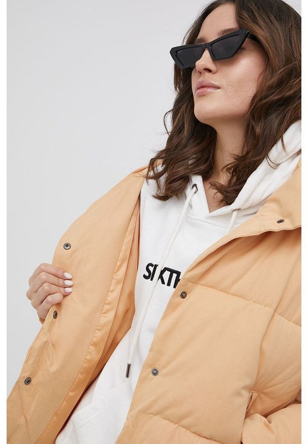 Billabong - Kurtka. Kolor: żółty. Materiał: materiał