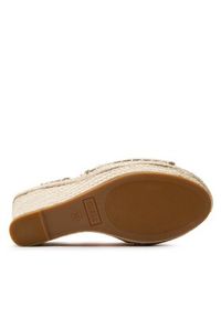 Guess Espadryle Halona FL6HLO FAL04 Beżowy. Kolor: beżowy. Materiał: materiał #3