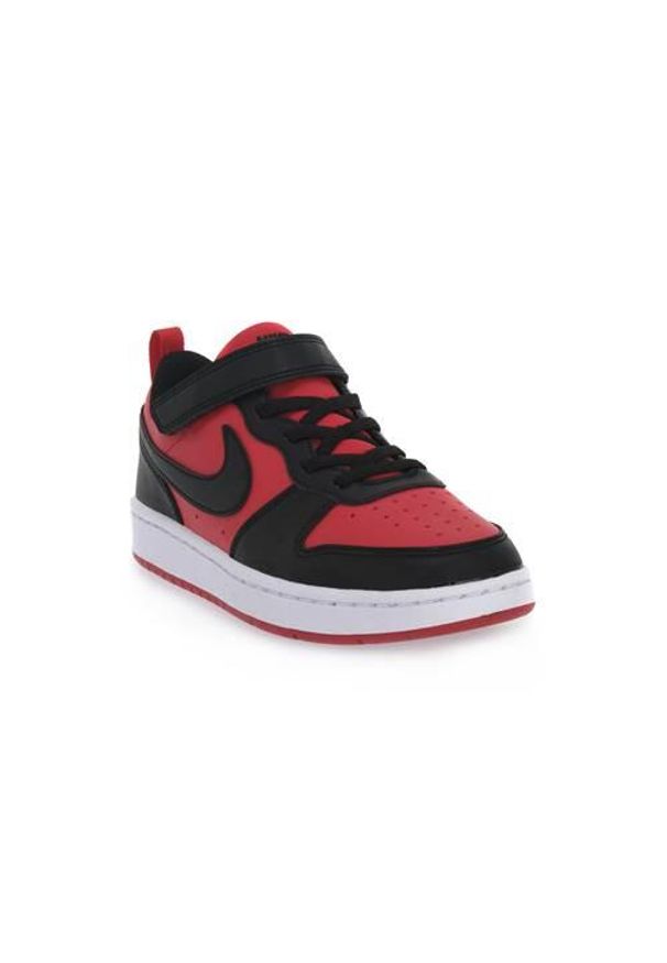 Buty do chodzenia dla dzieci Nike 600 Court Borough Low Recraft. Zapięcie: rzepy. Kolor: czerwony, wielokolorowy. Materiał: guma, materiał, syntetyk. Szerokość cholewki: normalna. Model: Nike Court. Sport: turystyka piesza