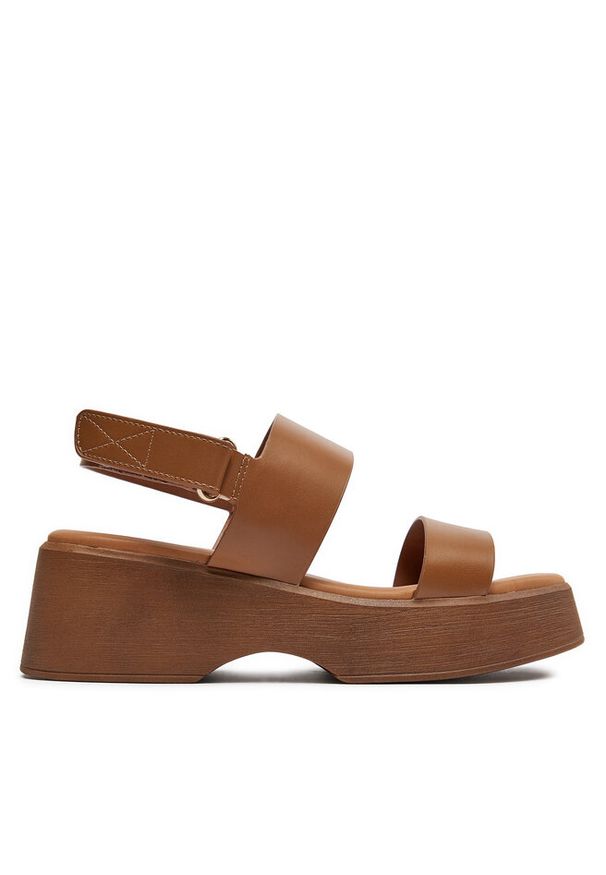 Sandały Aldo. Kolor: brązowy