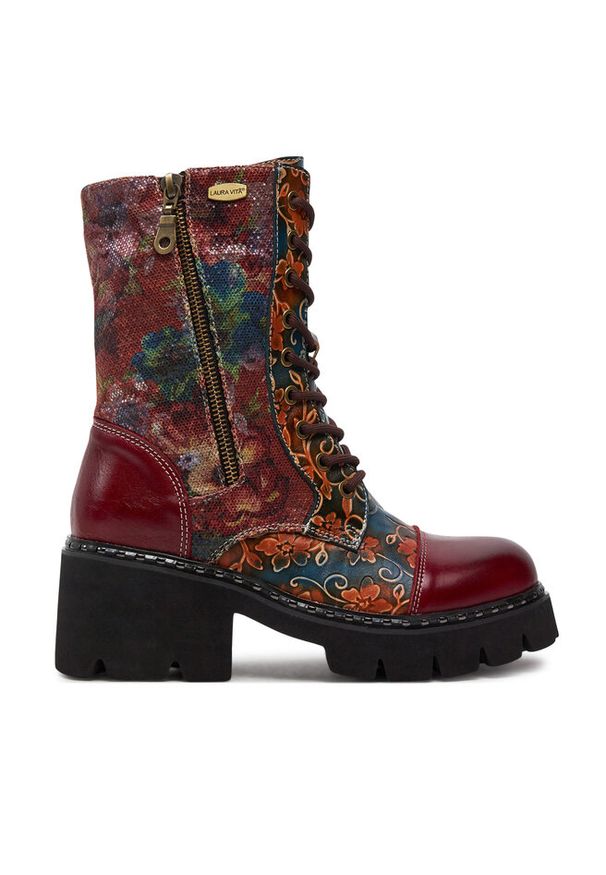 Trzewiki Laura Vita. Kolor: czerwony