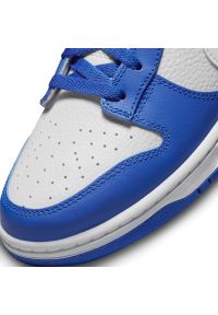 Nike Dunk Low Retro Sneakersy męskie. Okazja: na co dzień. Zapięcie: sznurówki. Kolor: biały. Materiał: guma, skóra. Szerokość cholewki: normalna. Wzór: gładki. Sezon: lato #3