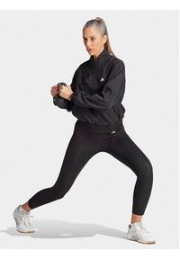 Adidas - adidas Bluza Train Essentials HZ5636 Czarny Loose Fit. Kolor: czarny. Materiał: syntetyk #9
