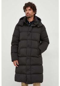 Hetrego kurtka puchowa męska kolor czarny zimowa. Kolor: czarny. Materiał: puch. Sezon: zima