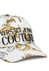 Versace Jeans Couture Czapka z daszkiem 78VAZK10 Biały. Kolor: biały. Materiał: bawełna, materiał #3