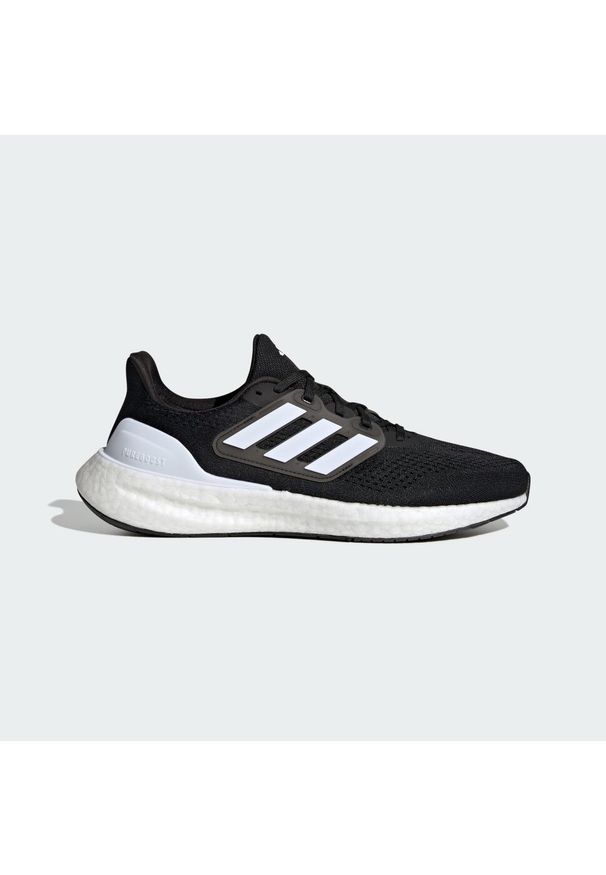 Adidas - Buty Pureboost 23. Kolor: biały, wielokolorowy, czarny, szary. Materiał: materiał
