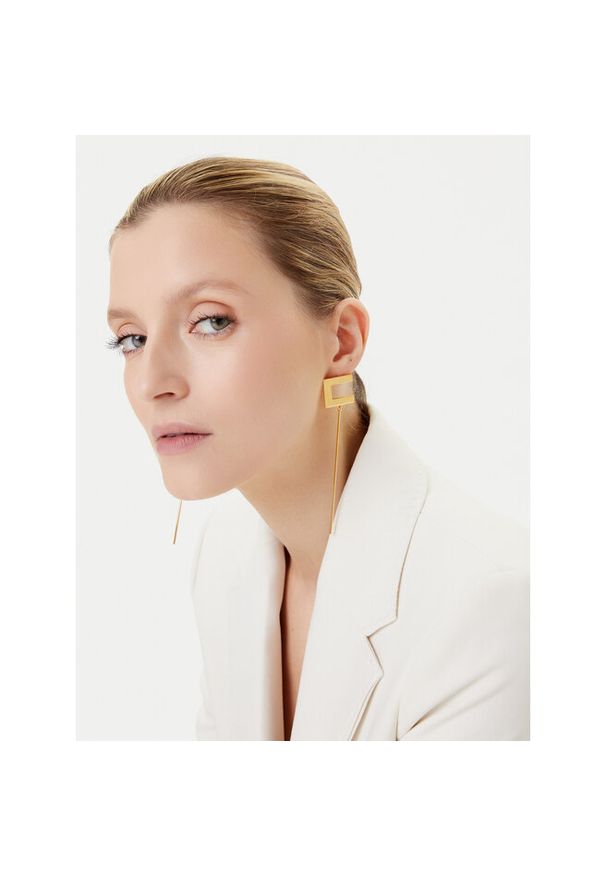 Kolczyki Elisabetta Franchi. Materiał: złote. Kolor: złoty