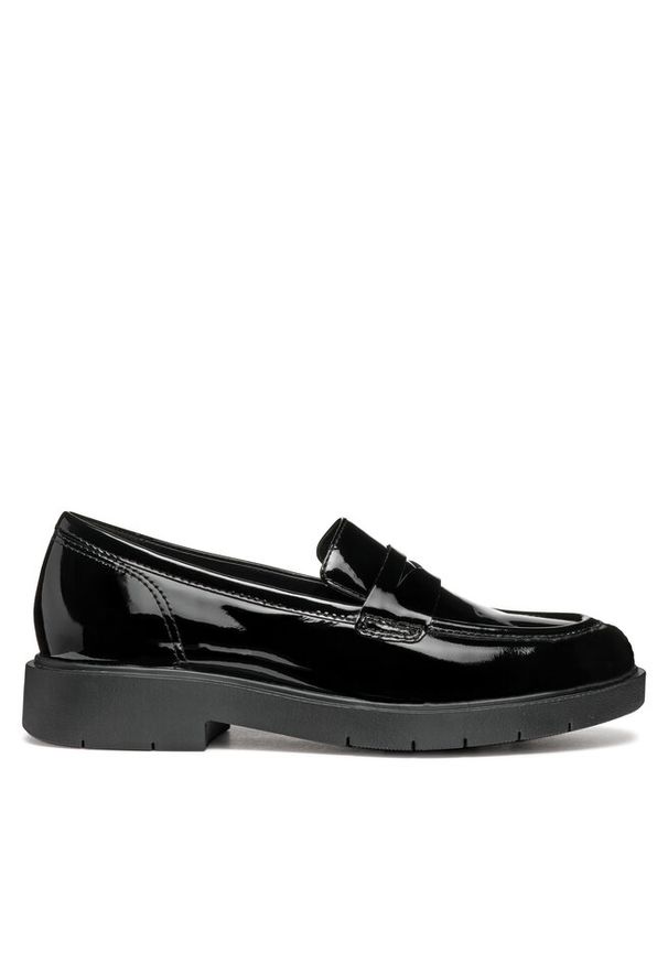 Loafersy Geox. Kolor: czarny