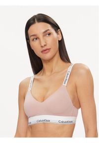 Calvin Klein Underwear Biustonosz bezfiszbinowy 000QF7059E Różowy. Kolor: różowy. Materiał: bawełna #1