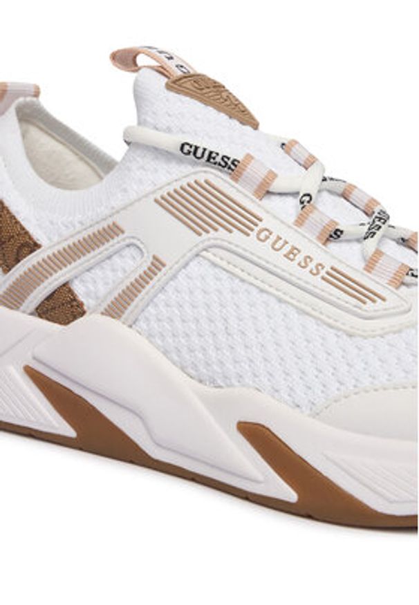 Guess Sneakersy 180741 Biały. Kolor: biały. Materiał: materiał