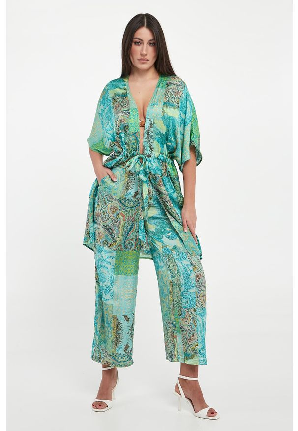 Liu Jo - Narzutka damska ze wzorem paisley LIU JO. Wzór: paisley