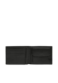 Calvin Klein Duży Portfel Męski Trifold 10Cc W/Coin K50K512684 Czarny. Kolor: czarny. Materiał: skóra