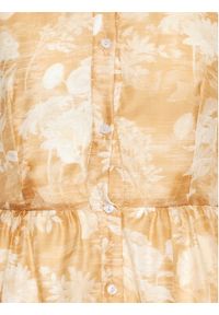 Glamorous Sukienka koszulowa CK6966 Beżowy Regular Fit. Kolor: beżowy. Materiał: syntetyk. Typ sukienki: koszulowe #6
