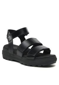 Vans Sandały Colfax Sandal VN0A4BWMBLK1 Czarny. Kolor: czarny. Materiał: skóra #7