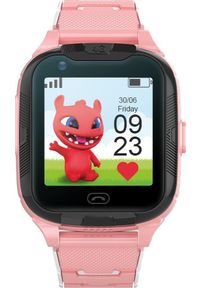 Smartwatch MaxLife Maxlife Smartwatch 4G Mxkw-350 Różowy Gps Wifi. Rodzaj zegarka: smartwatch. Kolor: różowy