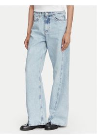BOSS Jeansy Marlene 50564426 Niebieski jasny Wide Leg. Kolor: niebieski #1