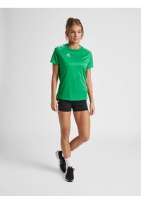 Hummel Core XK Poly T-Shirt S/S Woman. Kolor: różowy. Sport: fitness