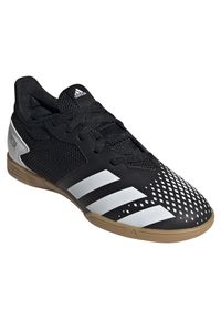 Adidas - Buty halowe dla dzieci adidas Predator 20.4 Sala IN Jr FW9224. Zapięcie: sznurówki. Materiał: syntetyk. Szerokość cholewki: normalna. Wzór: geometria. Sport: piłka nożna #5