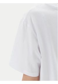 EA7 Emporio Armani T-Shirt 7W000028 AF10373 U0002 Biały Loose Fit. Kolor: biały. Materiał: bawełna #5