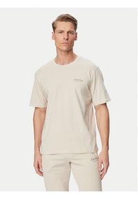 Jack & Jones Komplet t-shirt i spodenki Archive 12297642 Beżowy Relaxed Fit. Kolor: beżowy. Materiał: bawełna #5