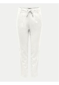 only - ONLY Spodnie materiałowe Caro Poptrash 15278710 Biały Comfort Fit. Kolor: biały. Materiał: wiskoza #4