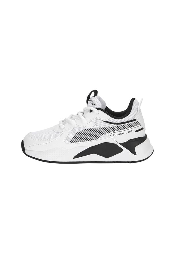 Sneakersy dla dzieci Puma RS-X B&W PS. Kolor: biały. Sport: turystyka piesza