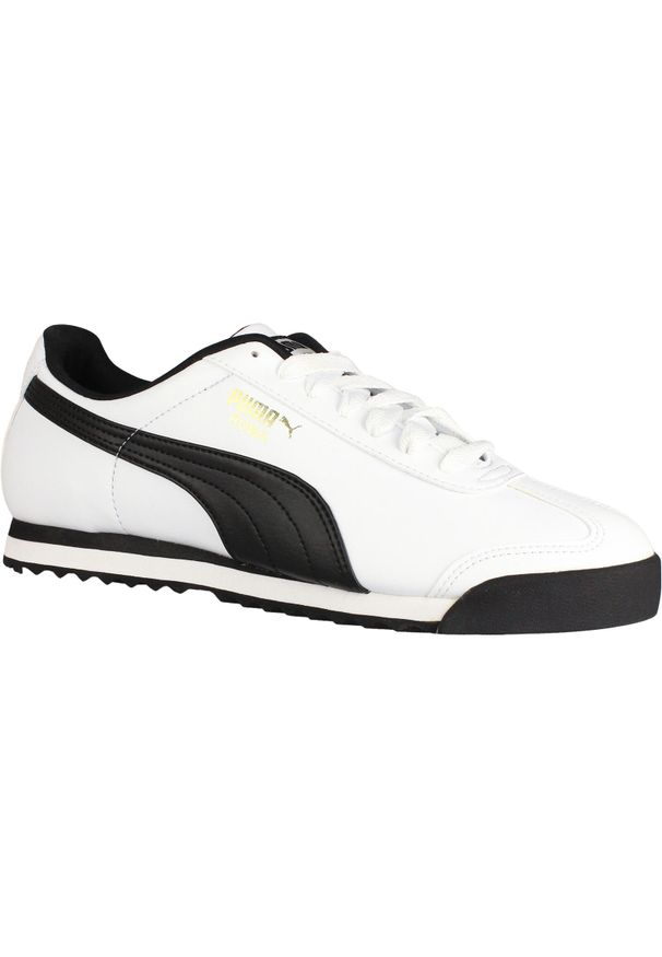 Buty Puma Roma Basic, Mężczyźni. Kolor: wielokolorowy, czarny, biały. Materiał: materiał, skóra ekologiczna. Sport: turystyka piesza