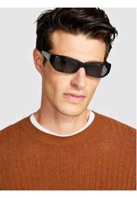 Sisley Sweter 1041T102A Brązowy Regular Fit. Kolor: brązowy. Materiał: syntetyk